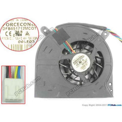 For Dell For XPS M1730 Series Cooling Fan F7C5, 12V 0.4A, Bare fan For Dell For XPS M1730 Series Cooling Fan F7C5, 12V 0.4A, Bare fan