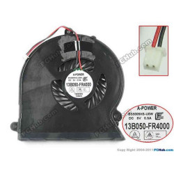 A-Power 13B050-FR4000 Cooling Fan DC5V 0.50A, Bare