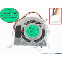 ADDA AB04105HX08B300 Cooling Fan 0CWVF2, 5V 0.50A, w20x3x3 ADDA AB04105HX08B300 Cooling Fan 0CWVF2, 5V 0.50A, w20x3x3