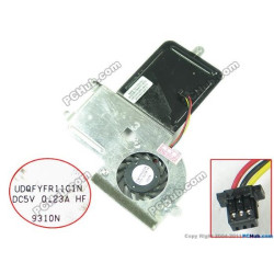 HP 2140 Mini-Note PC Cooling Fan 511750-001, DC 5V 0.23A heatsink fan HP 2140 Mini-Note PC Cooling Fan 511750-001, DC 5V 0.23A heatsink fan