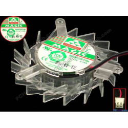 Protechnic Magic MGA5012XR-O10 Cooling Fan MGA5012XR-O10,Frameless fan 45.5x45.5x10mm, w120x2