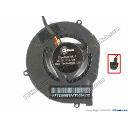Kipo 053533R1S Cooling Fan 589681-001, w25x3x3, 5V 1.75W, Bare fan Kipo 053533R1S Cooling Fan 589681-001, w25x3x3, 5V 1.75W, Bare fan
