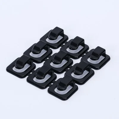 Buckle Cable Organizer For Subnet Cable Sorting — Black