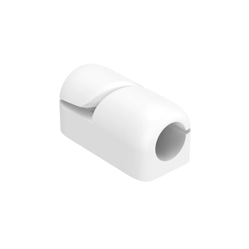 Single-slot silicone cable clip — A