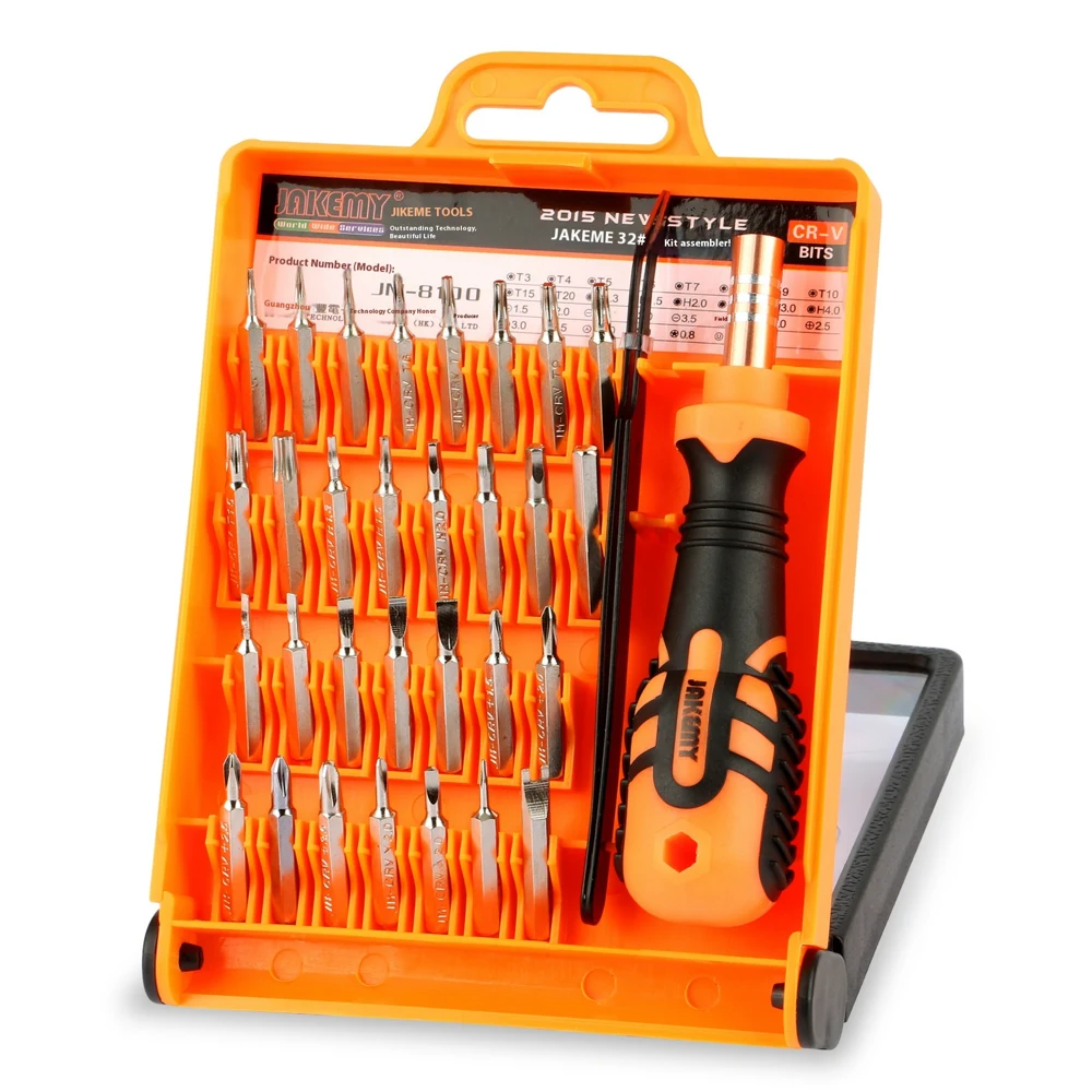 32-in-1 repair screwdriver set — supplier product photograph