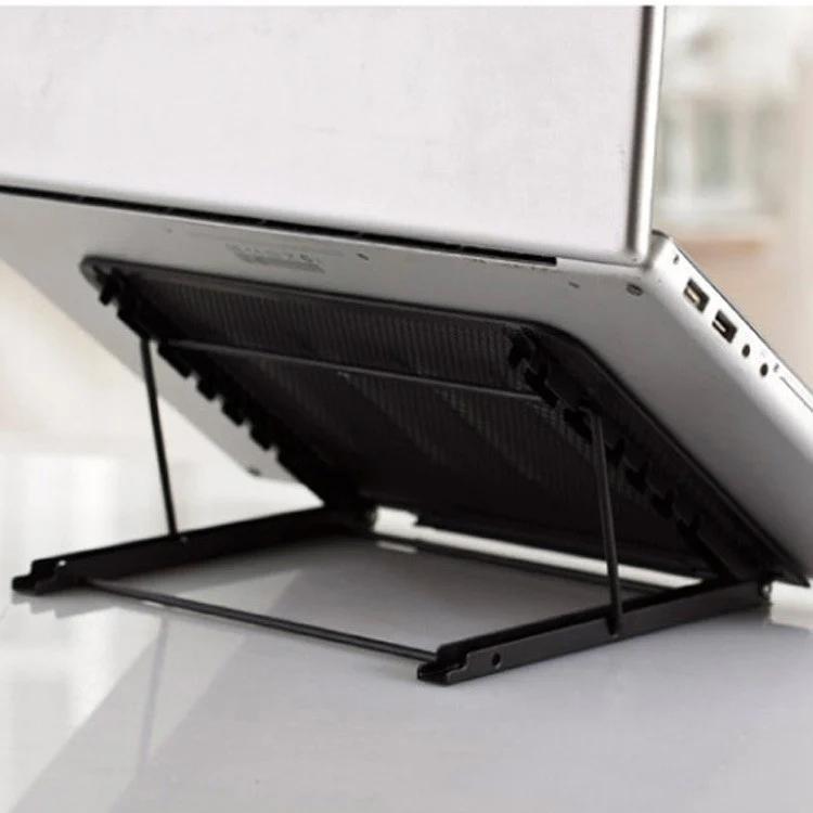 Foldable laptop stand — Black
