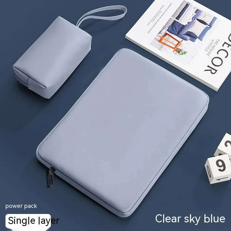 Padded computer sleeve — blue — Blue, single-layer option; check the listed dimensions before ordering