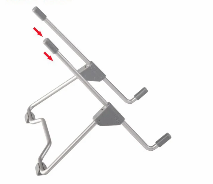 Mobile phone stand laptop stand — Gray