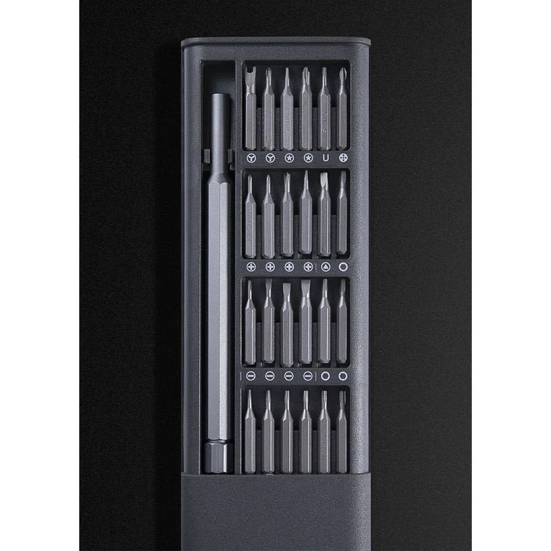 Multi-specification Precision Manual Screwdriver Set — 24in one plastic case
