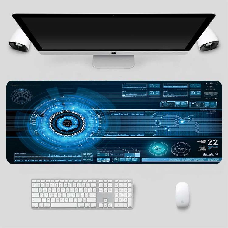 Printed desk mat, 300 × 600 × 2 mm — A-300x600x2