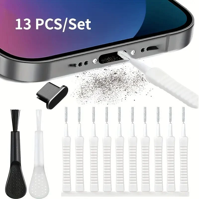 USB-C port cleaning kit — 13 pieces — TypeC-13pcs