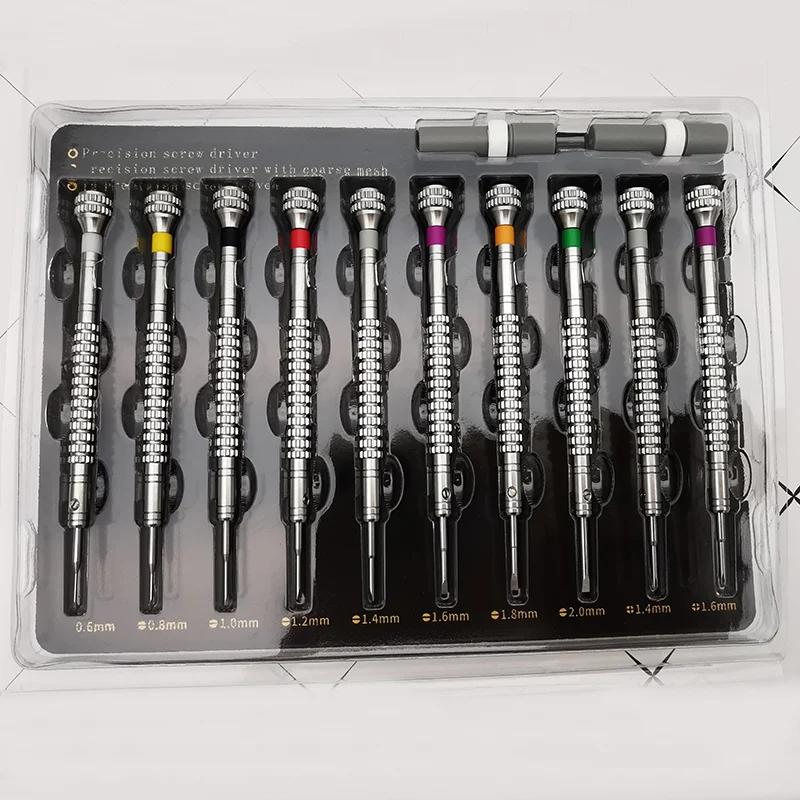 Precision Screwdriver Set For Repairing Watches And Clocks — Packaging