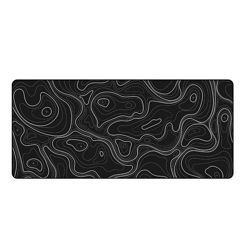 Simple Table Mat Office Desk Mat — Black